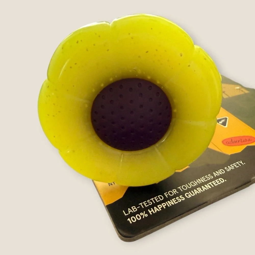 BARK Super Chewer Sun Power Tug Dog Toy Vanilla Scent Medium 20-50 lbs NWT